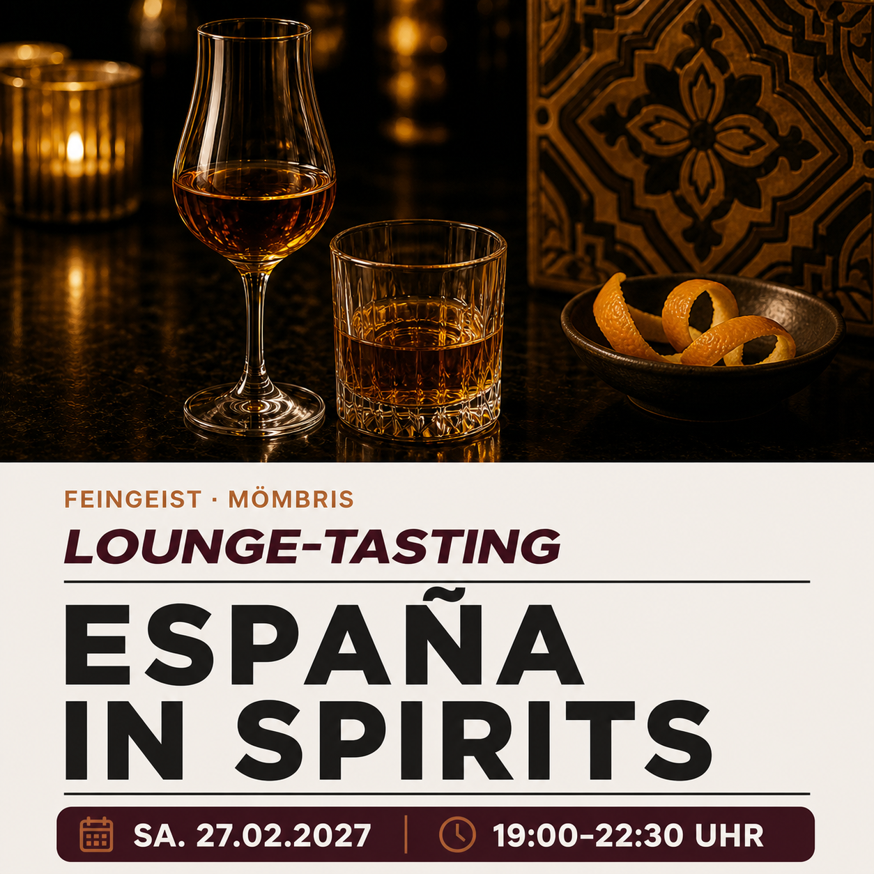 España in Spirits – Spanien-Tasting am 27.02.2027
