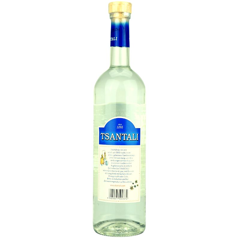 Tsantali Ouzo – weitere Produktansicht