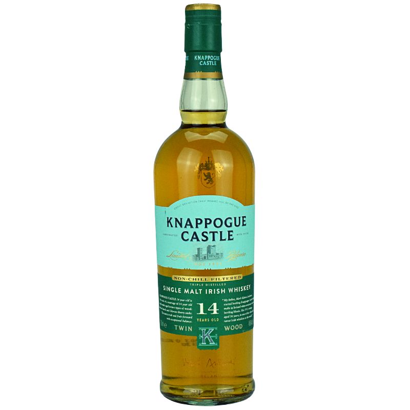 Knappogue Castle Non-Chill Filtered 14 Jahre – Produktansicht