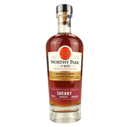 Worthy Park Sherry – Produktansicht