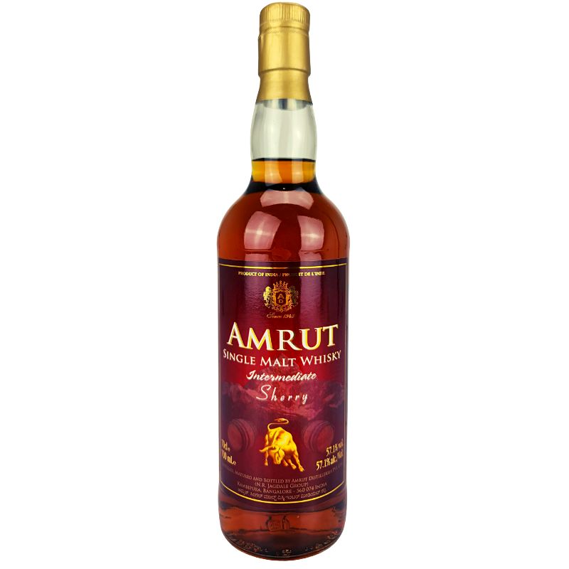 Amrut Intermediate Sherry – Produktansicht