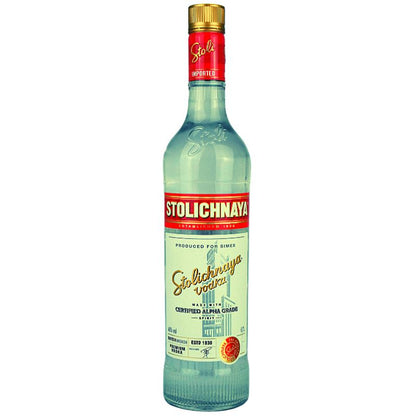 Stolichnaya Vodka – Produktansicht