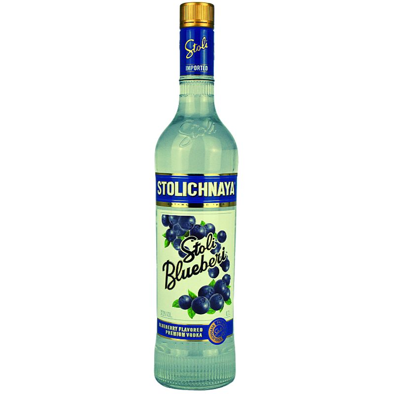 Stolichnaya Blue Vodka – Produktansicht