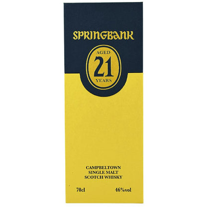 Springbank 21 Jahre