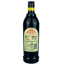 Kahlúa Coffee Liqueur – Flasche in Rückansicht