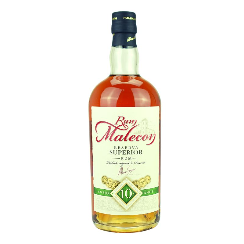 Rum Malecon Superior 10 Jahre – Produktansicht