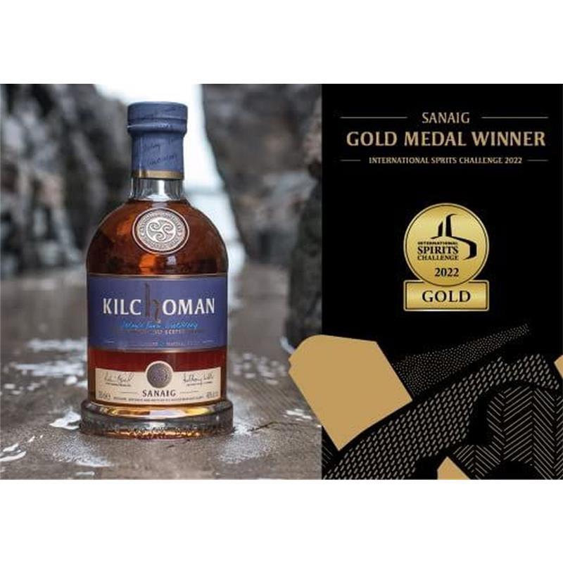 Kilchoman Sanaig – Detailansicht 2