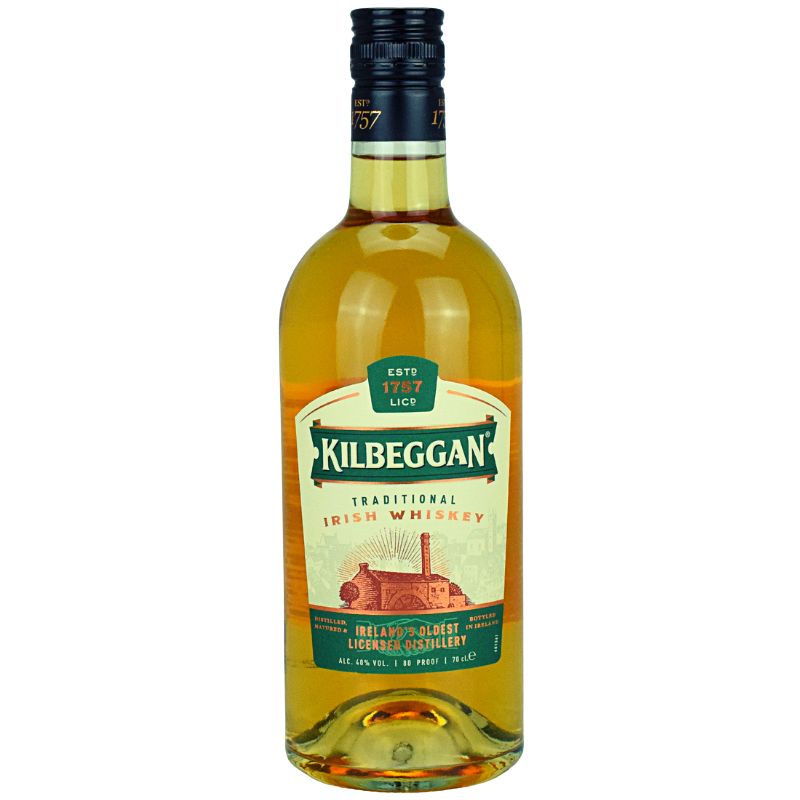 Kilbeggan Traditional Irish Whiskey – Produktansicht