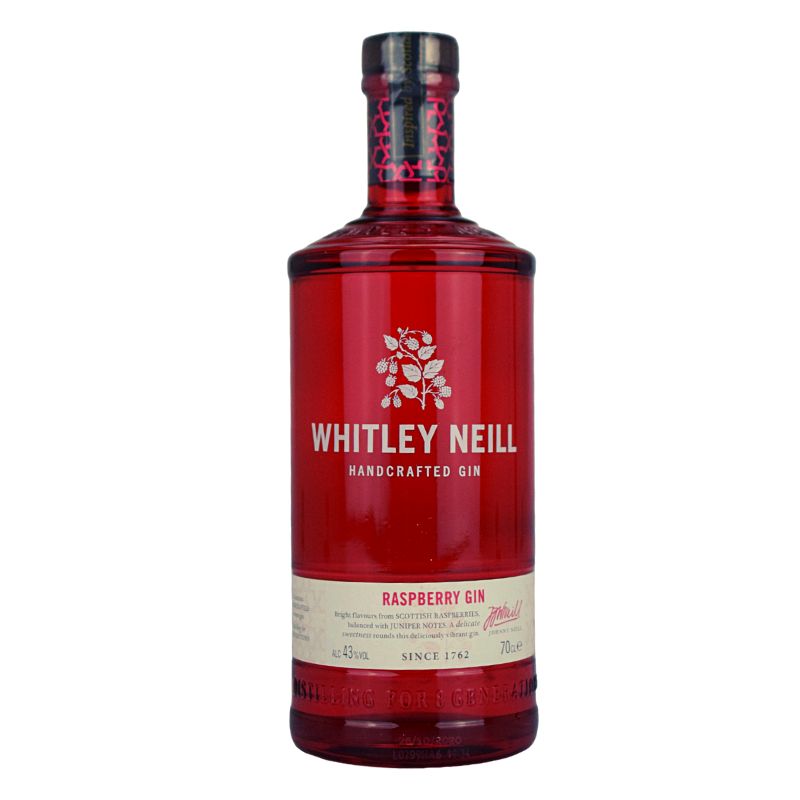 Whitley Neill Raspberry Gin – Produktansicht
