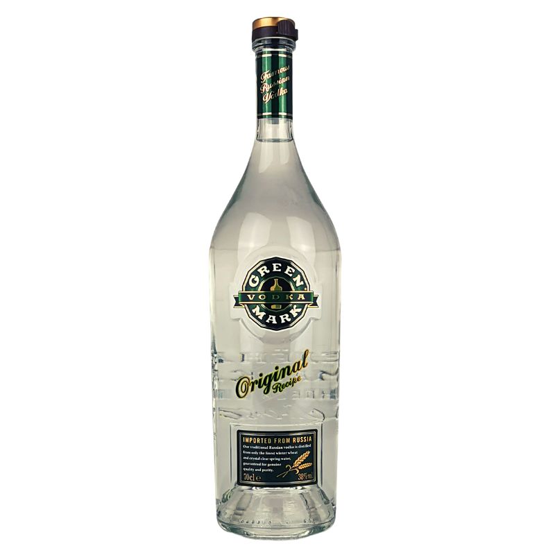 Green Mark Vodka – Produktansicht