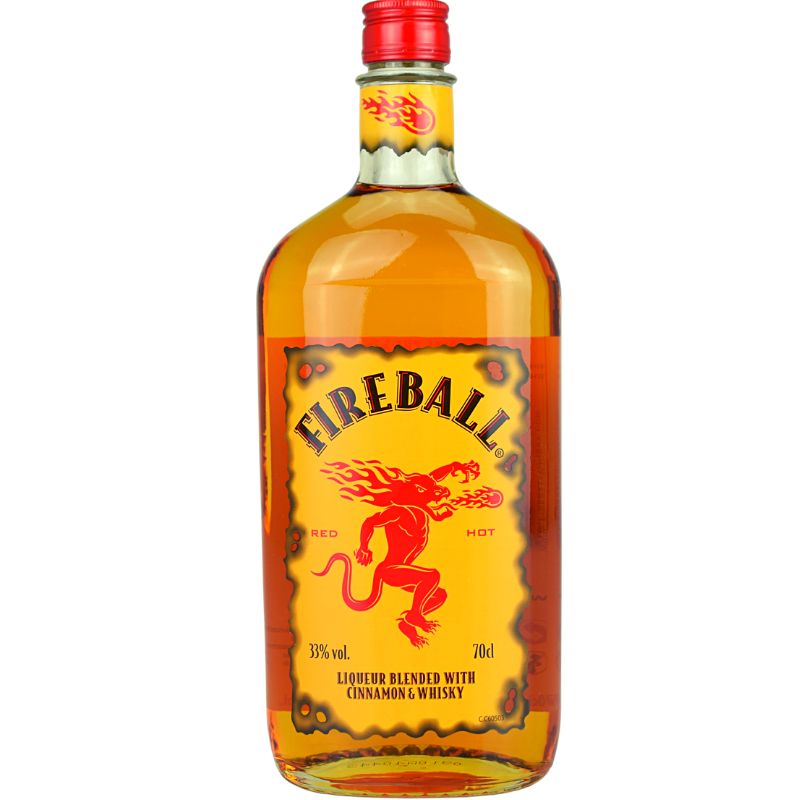 Fireball Whisky-Zimt-Likör – Produktansicht
