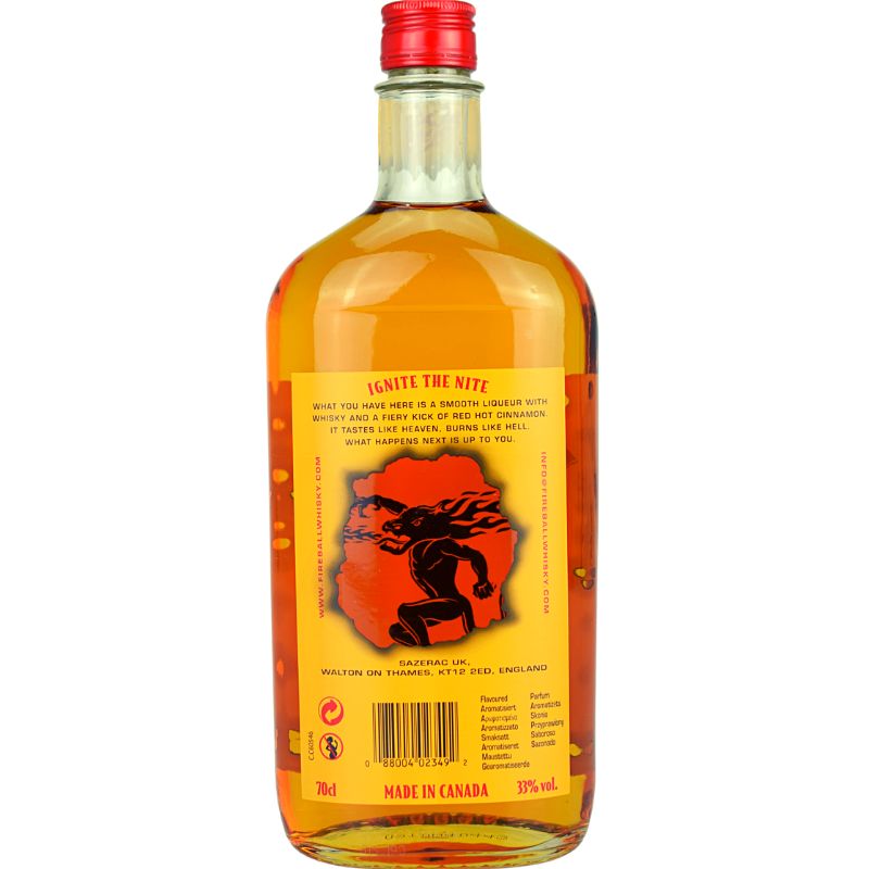 Fireball Whisky-Zimt-Likör – weitere Produktansicht