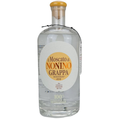 Nonino il Moscato Grappa Monovitigno – Produktansicht