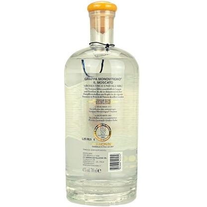 Nonino il Moscato Grappa Monovitigno – weitere Produktansicht