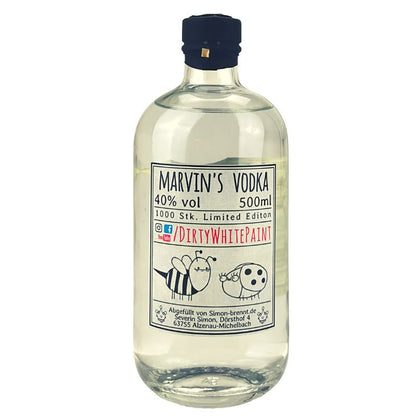 Marvin's Vodka Simons – Flasche in Vorderansicht
