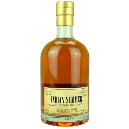 Indian Summer Cs Sherry Cask Gin – Produktansicht
