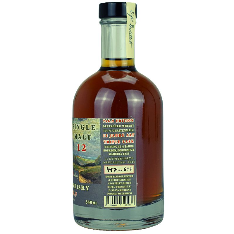 Eifel Whisky 746.9 Single Malt 12 Jahre