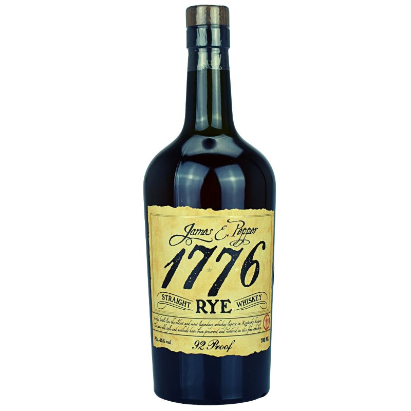 James E. Pepper 1776 Rye 92 Proof