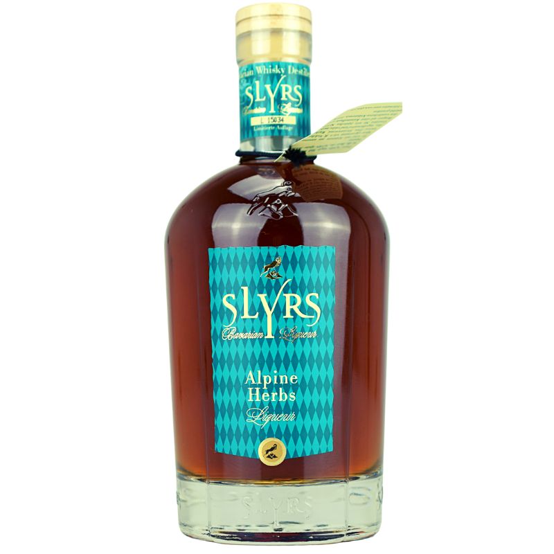 Slyrs Alpine Herbs – Produktansicht