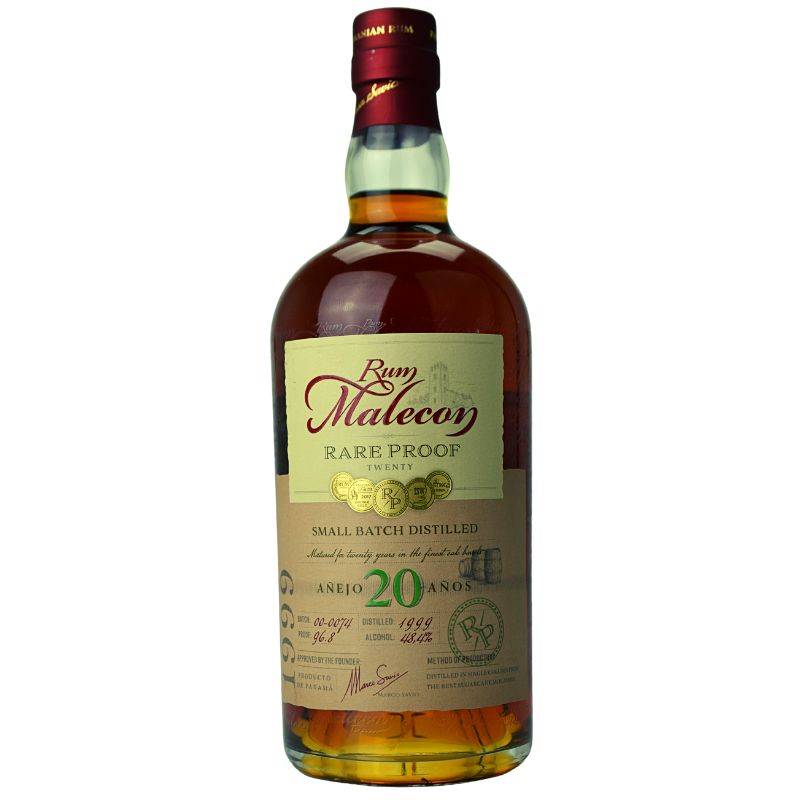 Rum Malecon Rare Proof 20 Jahre – Produktansicht