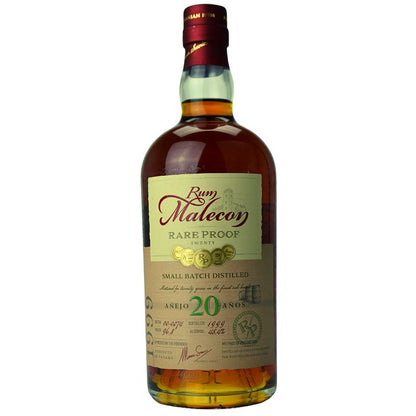 Rum Malecon Rare Proof 20 Jahre – Produktansicht