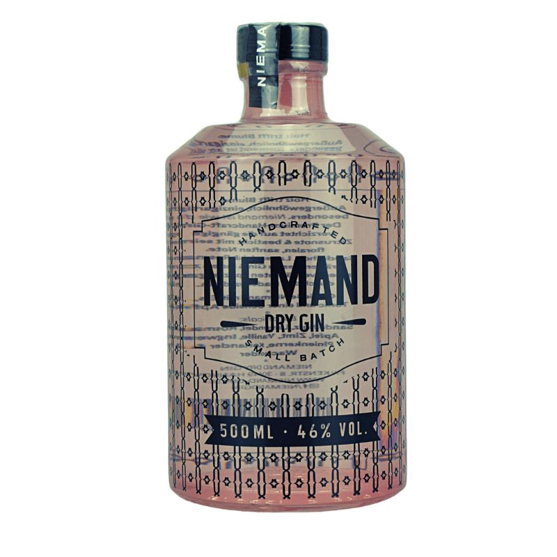 Niemand Dry Gin Small Batch – Produktansicht