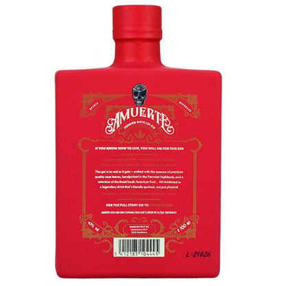 Amuerte Coca Leaf Gin Red – weitere Produktansicht