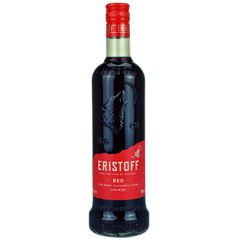 Eristoff Red Vodka – Produktansicht