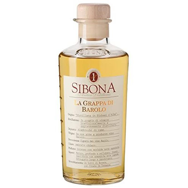 Sibona Grappa Barolo – Produktansicht