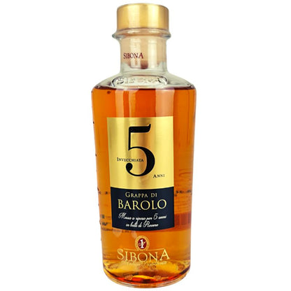 Sibona Grappa Barolo 5 Jahre – Produktansicht