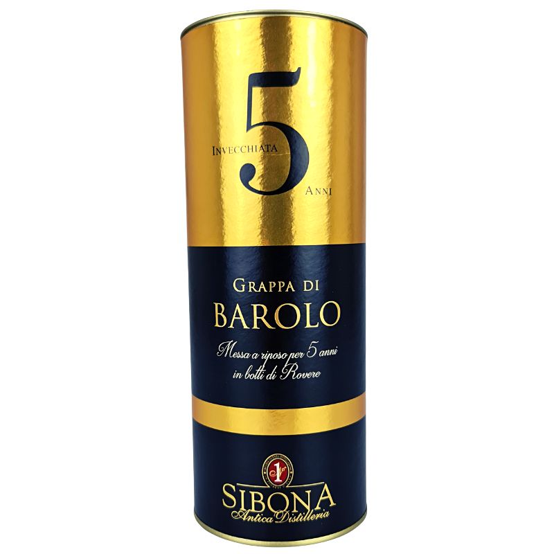 Sibona Grappa Barolo 5 Jahre – Detailansicht 2