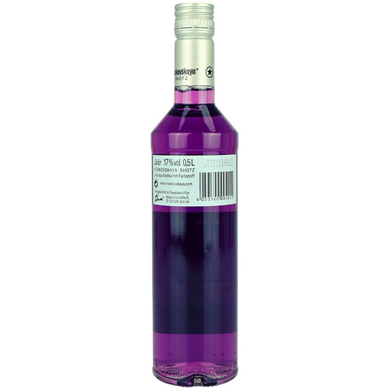 Moskovskaya Shotz Sour Berry – weitere Produktansicht