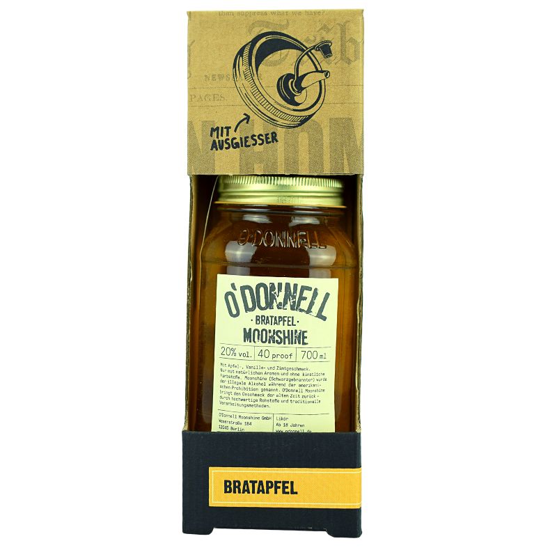 O'Donnell Moonshine Bratapfel mit Ausgießer