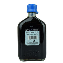 Kleiner Feigling Luxus Lakritz 0,5l – Flasche in Rückansicht