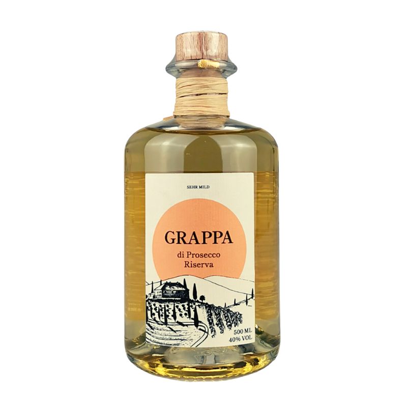 Fg Grappa die Prosecco Riserva – Produktansicht