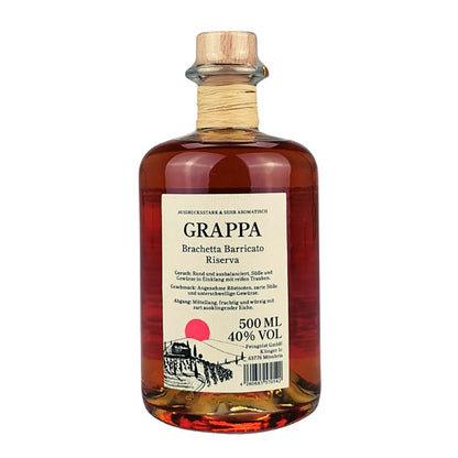 Fg Grappa Brachetta Barricato Riserva – weitere Produktansicht