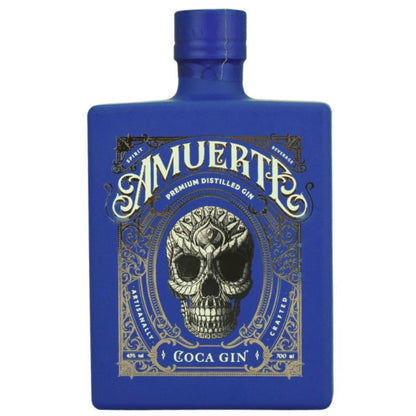 Amuerte Coca Leaf Gin Blue – Produktansicht