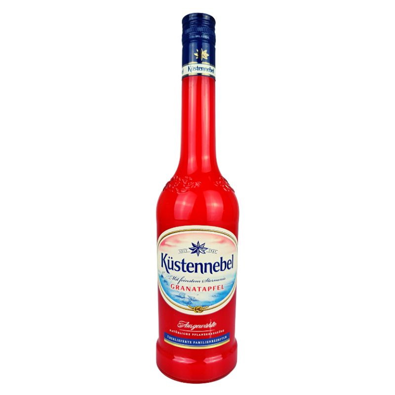 Küstennebel Granatapfel – Flasche in Vorderansicht