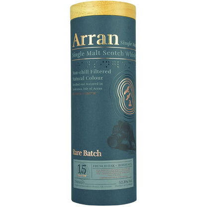 Arran Rare Batch Bordeaux 15 Jahre – Detailansicht 2