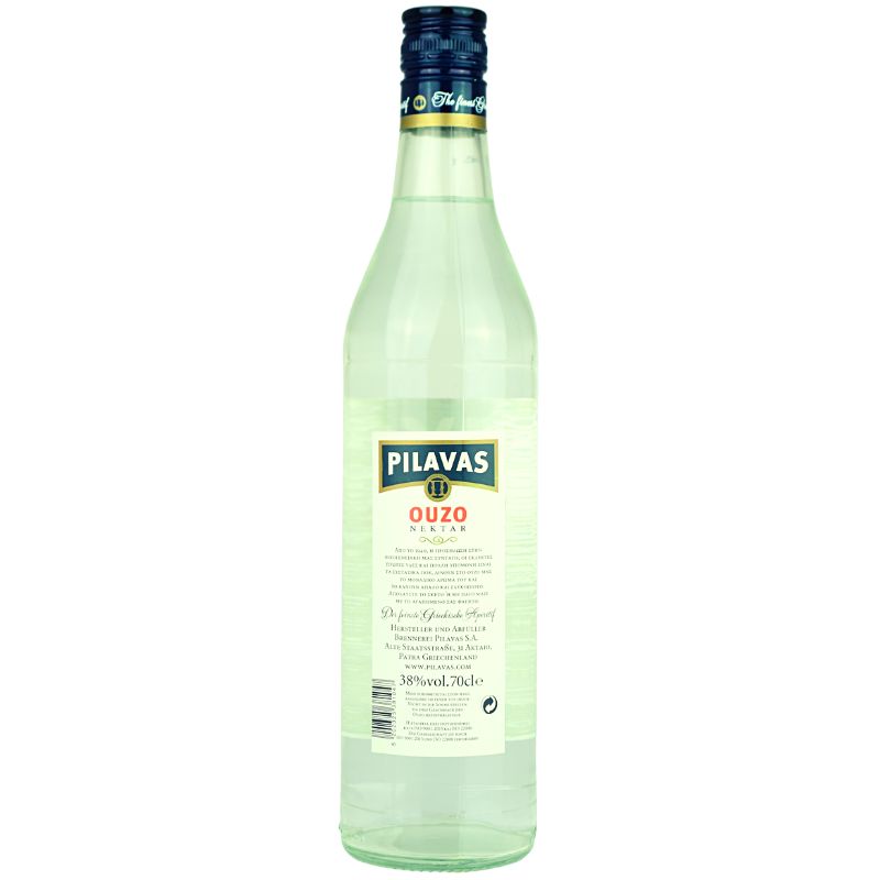 Pilavas Ouzo – weitere Produktansicht