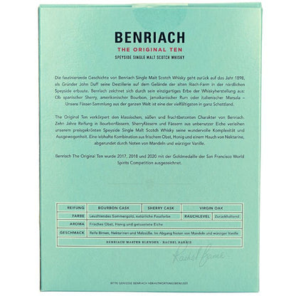 Benriach 10y.o Mit Glas