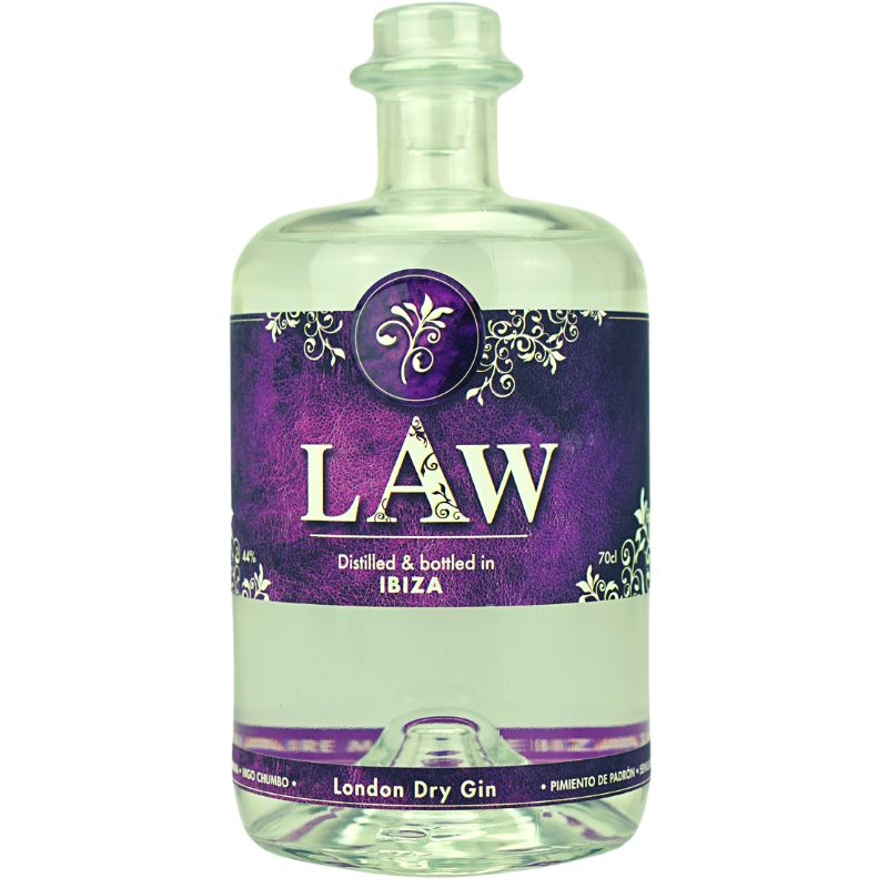 Law Gin Ibiza – Produktansicht