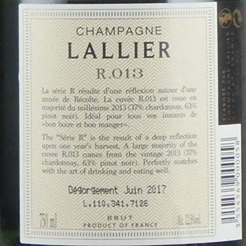 Lallier Champagner – Detailansicht 2