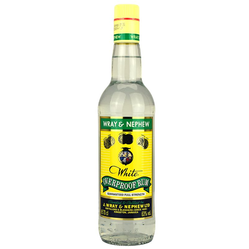 White Overproof Rum – Produktansicht