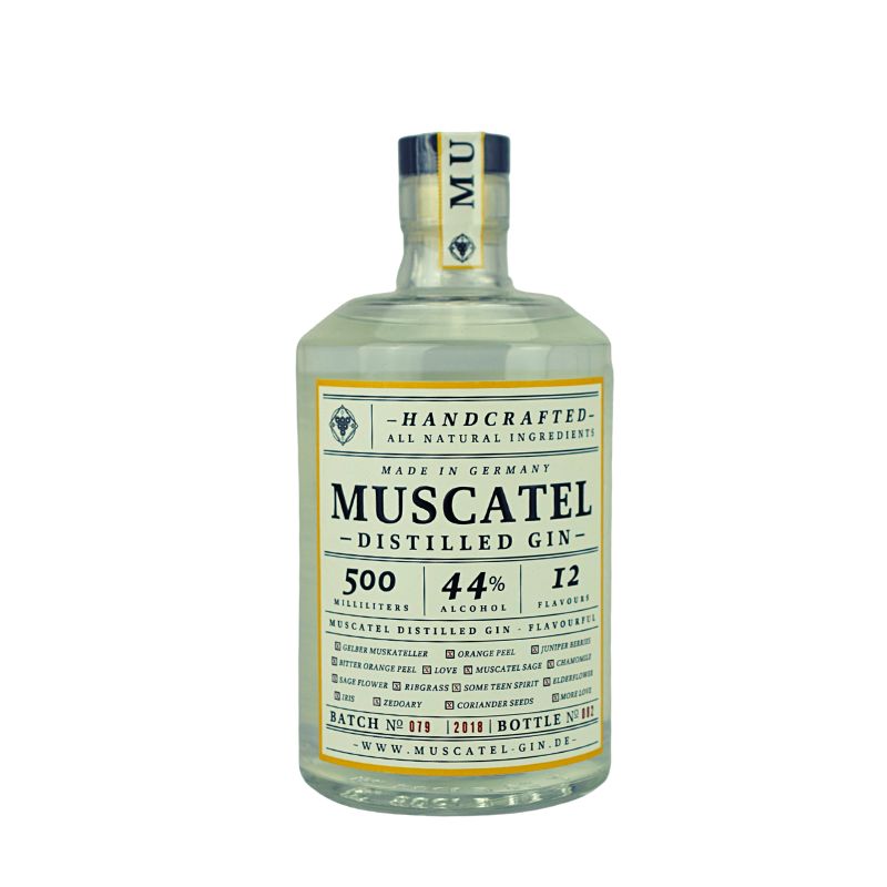 Muscatel Gin – Produktansicht
