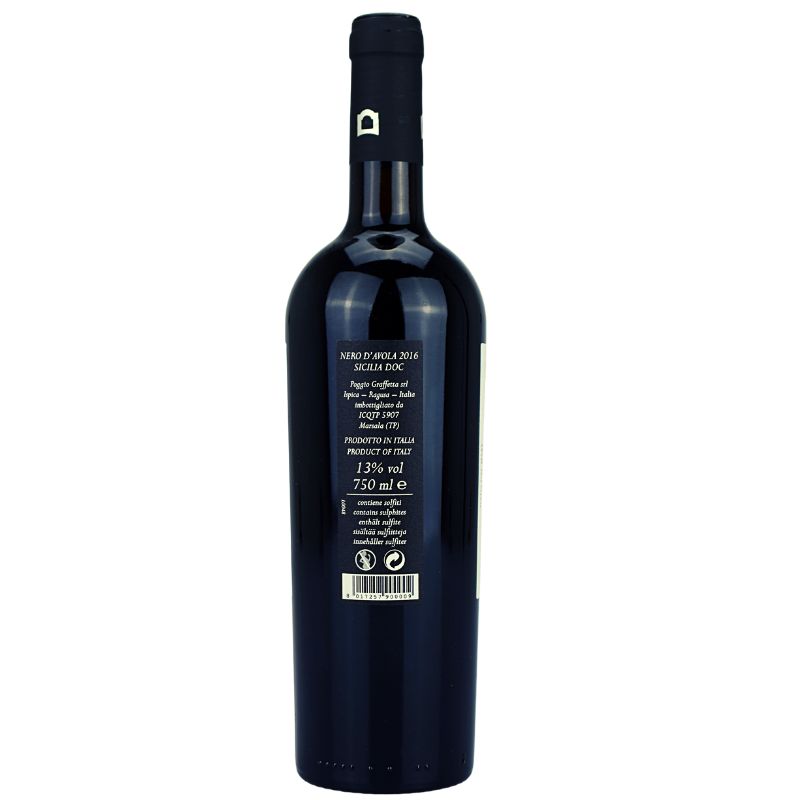 Pogio Graffeta Nero d'Avolo trocken – weitere Produktansicht