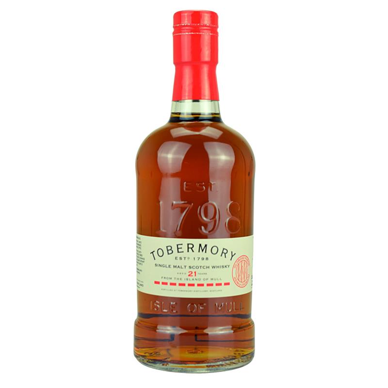 Tobermory 21 Jahre Oloroso – Produktansicht