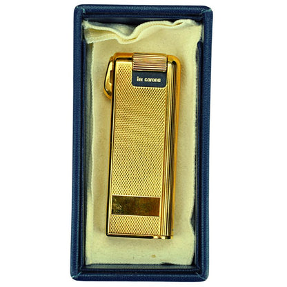 Im Corona Pfeifenfeuerzeug gold