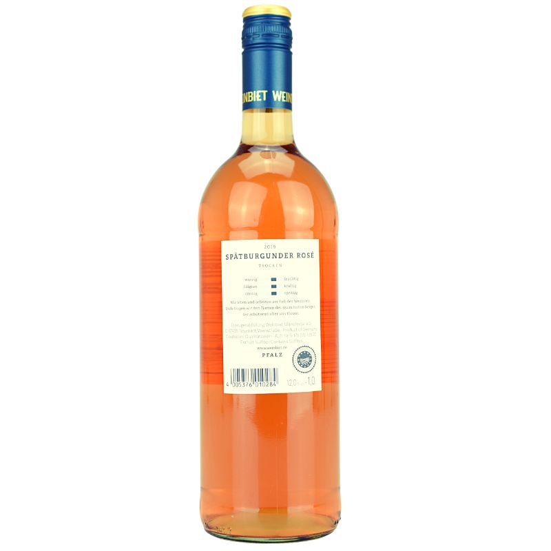 Wb Spätburgunder Rosé trocken 1 L