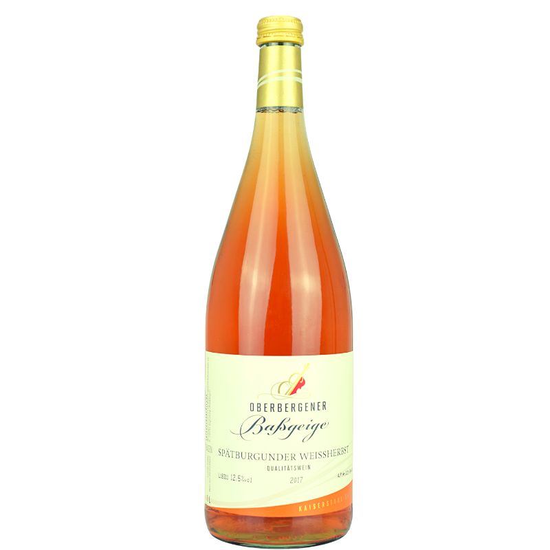 Oberbergener B. Spätburgunder Weißherbst Qba 1l